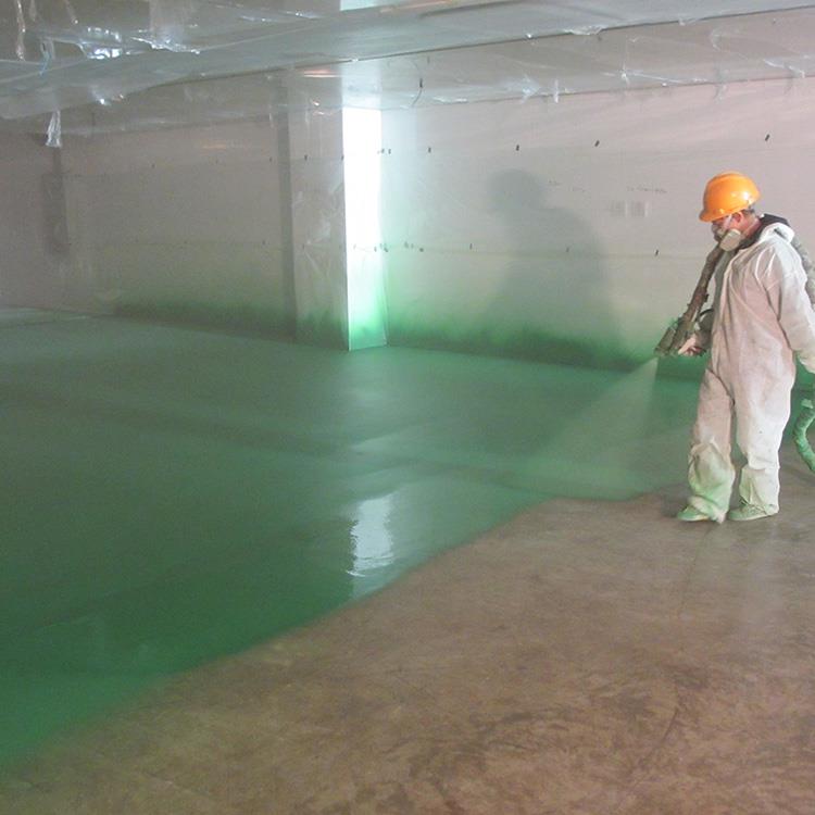 青島廠家談聚脲地坪施工主要注意什么呢？